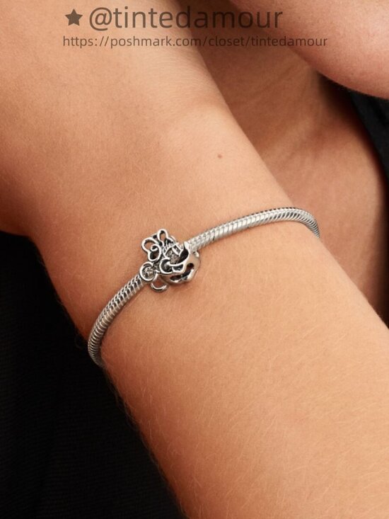 Pandora Disney Minnie Mouse Openwork Charm|Pendant - Picture 4 of 6